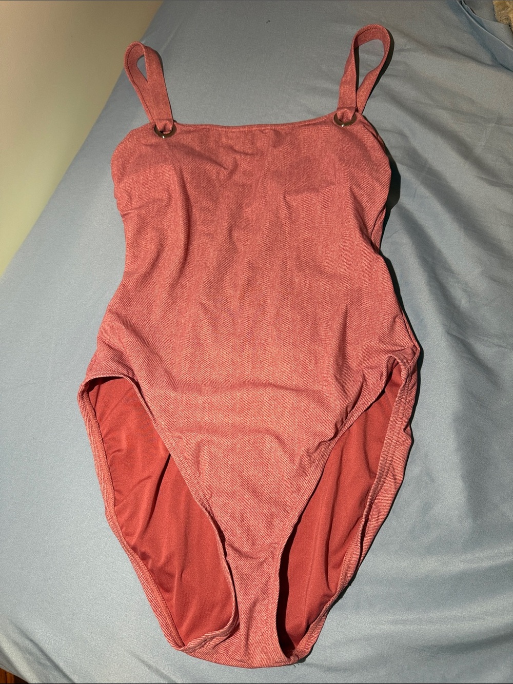 Women’s One-Piece Swim Suit in Dusty Rose